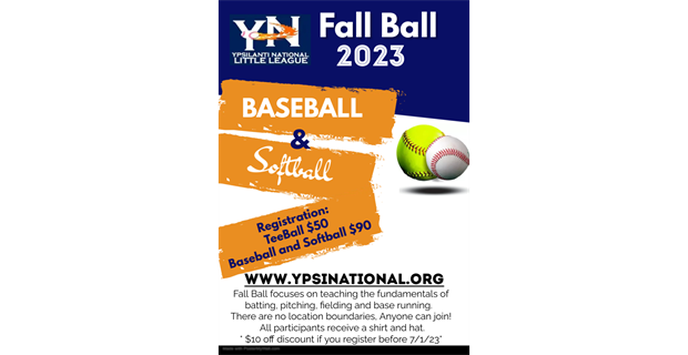 Fall Ball Flyer