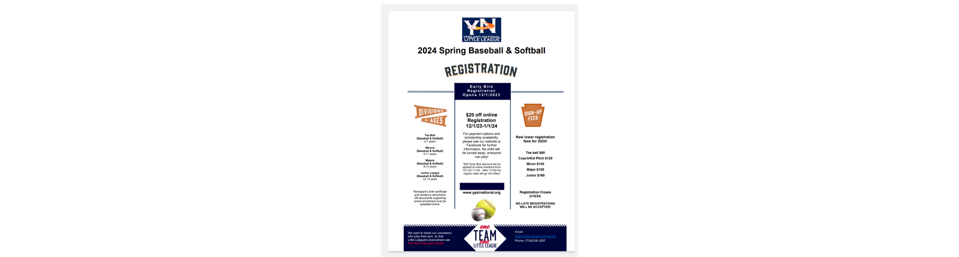 2024 Spring Registration 